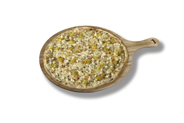 Premium Flammkuchen Griechische Art rund