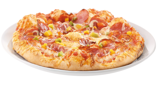 Frischteigpizza Sucuk gross - Ø 27 cm