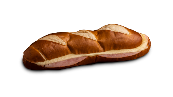 Premium Schinken Laugen Baguette